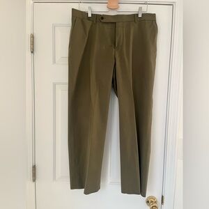 Polo by Ralph Lauren Olive Khaki Chinos Silk Cotton